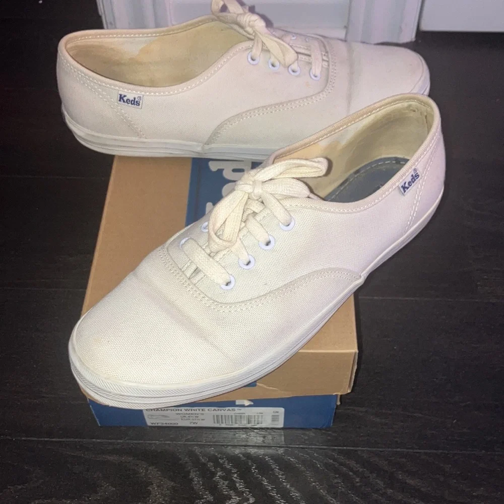 Keds Champion White Canvas - Picture 7 of 7